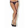  DOLCE DONNA THONG BLACK L 24980-02-03