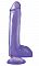 Фаллоимитатор Basix Rubber Works, 20 см, Фиолетовый