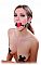Кляп Fetish Fantasy Series Two Tone Ball Gag черный с красным