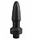 Анальная пробка RECTAL ROCKET с вибрацией черная