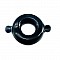Кольцо с ушками из эластомера черное Размер Large M2M1206BLK-L