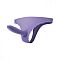 Фиолетовый страпон на силиконовых трусиках VIBE THERAPY GRATIFY