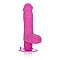 Розовый вибратор Shower Stud Ballsy Dong на присоске - 12,75 см.