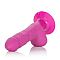 Розовый вибратор Shower Stud Ballsy Dong на присоске - 12,75 см.