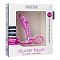 Розовый стимулятор простаты DivineTouch - 10,5 см.