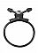 Утягивающее лассо Adjustable Cockring Black SH-SHT156BLK