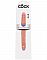 Фаллоимитатор двухсторонний 12 SLIM DOUBLE DILDO телесный