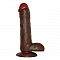 Фаллоимитатор REALISTIC DILDO REAL RAPTURE BROWN 10 T4L-00700696