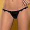 Трусики-стринги черные EMPRESSIA THONG