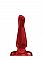 Анальный стимулятор Bottom Line 5 Model 3 Acrylic Red SH-BTM010ACR