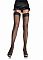Ажурные чулки в сетку PLUS SIZE FISHNET STOCKINGS