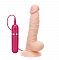 Телесный реалистик G-GIRL STYLE 7INCH VIBRATING DONG - 17,8 см.