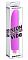 Фиолетовый водонепроницаемый вибратор Neon Luv Touch Vibe - 19 см.