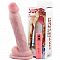 Большой фаллоимитатор с вибрацией Super Braver, 29 см., Телесный