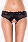 Стринги с доступом черные 2712-50-52