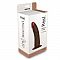 Фаллоимитатор Realistic dildo real rapture - Toyz4lovers, 20,5х4,5 см, Коричневый