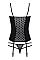 Корсаж в горошек Dotina с бантиком на лифе