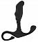 Чёрный анальный массажер простаты Prostate Massager No.27 - 12,5 см.