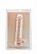 Телесный фаллоимитатор Realistic Cock 15 With Scrotum - 38 см.