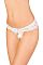 Эротические трусики из кружева с атласными бантиками