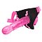 Розовый страпон Climax Strap-on Pink Ice Dong Harness set - 17,8 см.