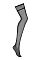 Чулки Rosana с полупрозрачной резинкой