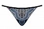 Трусики с контрастным узором в виде волн