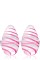 Вагинальные шарики CRYST AL KEGEL EGGS из стекла прозрачные