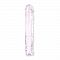 Фаллоимитатор классический, прозрачный, 25 см