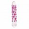 Стеклянный фаллоимитатор GLASS WORXX DIAMOND DAZZLER PINK, 17 см
