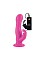 Фаллоимитатор-насадка на присоске двухголовый Jack Rabbit с вибрацией розовый