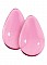 Стимуляторы CRYSTAL LARGE GLASS EGGS PINK NSN-0703-24