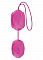Вагинальные шарики Buzz vibrating love balls, Розовый