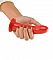 Дилдо Flare Flared Base Dildo, 10,5 см., Красный
