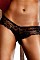 Devil Трусики женские, черный