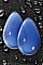 Большие синие стеклянные вагинальные шарики CRYSTAL KEGEL EGGS