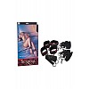 Комплект бондажа Scandal Bed Restraint атласный черно-красный Комплект бондажа Scandal Bed Restraint атласный черно-красный