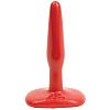 ������� �������� ������ Butt Plug Red Slim Small