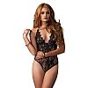 ��������� ����� EYELASH LACE TRIMMED TEDDY
