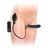     Inflatable Vibrating Strapless Strap-On - 16,5 .