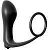        Ass-Gasm Cockring Vibrating Plug 