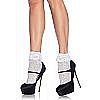 Носочки с кружевом Leg Avenue, One Size, Белый Носочки с кружевом Leg Avenue, One Size, Белый