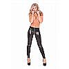 ��������, ���������� �������� Wetlook Zipper Leggings - Allure, One Size, ������