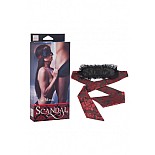 <strong>Маска на глаза Scandal Eye Mask атласная черно-красная</strong> <br />
Чувственная маска на глаза из коллекции Scandal. Оригинальная маска из чувственной премиум-коллекции эротических аксессуаров Scandal. Шелковистая поверхность. Отделана гофрированным кружевом и завязывается на шикарные ленты, которые декорированы дизайнерским рисунком из блестящих красных нитей. Длина: 127 см; Цвет: Черно-красный; Материал: Polyester; Производитель: California Exotic Novelties. <div class="charTableblock"><div><span>Цвет</span>: черный</div><div><span>Материал</span>: текстиль</div><div><span>Тип</span>: маска</div><div><span>Производитель</span>: California Exotic Novelties, США</div></div> Маска на глаза Scandal Eye Mask атласная черно-красная
Чувственная маска на глаза из коллекции Scandal. Оригинальная маска из чувственной премиум-коллекции эротических аксессуаров Scandal. Шелковистая поверхность. Отделана гофрированным кружевом и завязывается на шикарные ленты, которые декорированы дизайнерским рисунком из блестящих красных нитей. Длина: 127 см; Цвет: Черно-красный; Материал: Polyester; Производитель: California Exotic Novelties.
