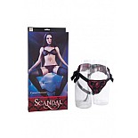 <strong>Крепление для фаллоимитаторов Scandal Corset Harness атласное, цвет: черно-красный</strong> <br />
Роскошные корсетные трусики Harness для страпона из чувственной премиум-коллекции эротических аксессуаров Scandal. Мягкие вкладки удобно и комфортно прилегают к телу, не создавая неудобств и крайне приятны на ощупь. Вкладки декорированы дизайнерским рисунком из блестящих красных нитей. Два универсальных металлических кольца диметром 3,75. см и 5 см. надежно фиксируют страпон. Благодаря регулируемым ремешкам, которые позволяют растягиваться до 183 см, данные трусики отлично подойдут каждой! Сзади трусики завязываются по корсетному принципу с помощью черных атласных лент, придающих дополнительного шарму общему образу. Материал: Polyester; Производитель: California Exotic Novelties. <div class="charTableblock"><div><span>Цвет</span>: черный</div><div><span>Особенности</span>: трусики; harness</div><div><span>Производитель</span>: California Exotic Novelties, США</div></div> Крепление для фаллоимитаторов Scandal Corset Harness атласное, цвет: черно-красный
Роскошные корсетные трусики Harness для страпона из чувственной премиум-коллекции эротических аксессуаров Scandal. Мягкие вкладки удобно и комфортно прилегают к телу, не создавая неудобств и крайне приятны на ощупь. Вкладки декорированы дизайнерским рисунком из блестящих красных нитей. Два универсальных металлических кольца диметром 3,75. см и 5 см. надежно фиксируют страпон. Благодаря регулируемым ремешкам, которые позволяют растягиваться до 183 см, данные трусики отлично подойдут каждой! Сзади трусики завязываются по корсетному принципу с помощью черных атласных лент, придающих дополнительного шарму общему образу. Материал: Polyester; Производитель: California Exotic Novelties.