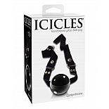 <strong>Кляп Icicles No. 65 из стекла черный</strong> <br />
<div class="charTableblock"><div><span>Тип</span>: шар</div><div><span>Цвет</span>: черный</div></div> Кляп Icicles No. 65 из стекла черный