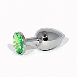 <strong>Анальная пробка Butt Plug Green</strong> <br />
Изготовлена из медицинской стали с шикарными стразами. <div class="charTableblock"> </div> Анальная пробка Butt Plug Green
Изготовлена из медицинской стали с шикарными стразами.
