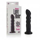 <strong>Silicone Love Rider™ Thruster Probes</strong> <br />
<div class="charTableblock"><div><span>Длина, см</span>: 17.75</div><div><span>Диаметр, см</span>: 3.75</div><div><span>Длина, см</span>: 17-20</div><div><span>Диаметр, см</span>: 3</div><div><span>Материал</span>: силикон</div><div><span>Цвет</span>: черный</div><div><span>Особенности</span>: насадка</div></div> Silicone Love Rider™ Thruster Probes