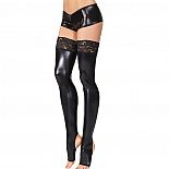 <strong>Чулки с открытыми пальчиками LIQUID GLAM D1792</strong> <br />
Черные чулки "под латекс" с широкой кружевной резинкой на силиконе. <div class="charTableblock"><div><span>Размер</span>: XS (40-42); S (42-44); M (44-46); L (46-48)</div><div><span>Цвет</span>: черный</div></div> Чулки с открытыми пальчиками LIQUID GLAM D1792
Черные чулки "под латекс" с широкой кружевной резинкой на силиконе.