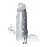 <strong>Удлиняющая насадка FX DELUXE VIBRATING PENIS ENHANCER 413320PD</strong> <br />
Насадка с открытой головкой с петлей для мошонки с вибрацией, изготовленная из ТПЕ. <div class="charTableblock"> </div> Удлиняющая насадка FX DELUXE VIBRATING PENIS ENHANCER 413320PD
Насадка с открытой головкой с петлей для мошонки с вибрацией, изготовленная из ТПЕ.